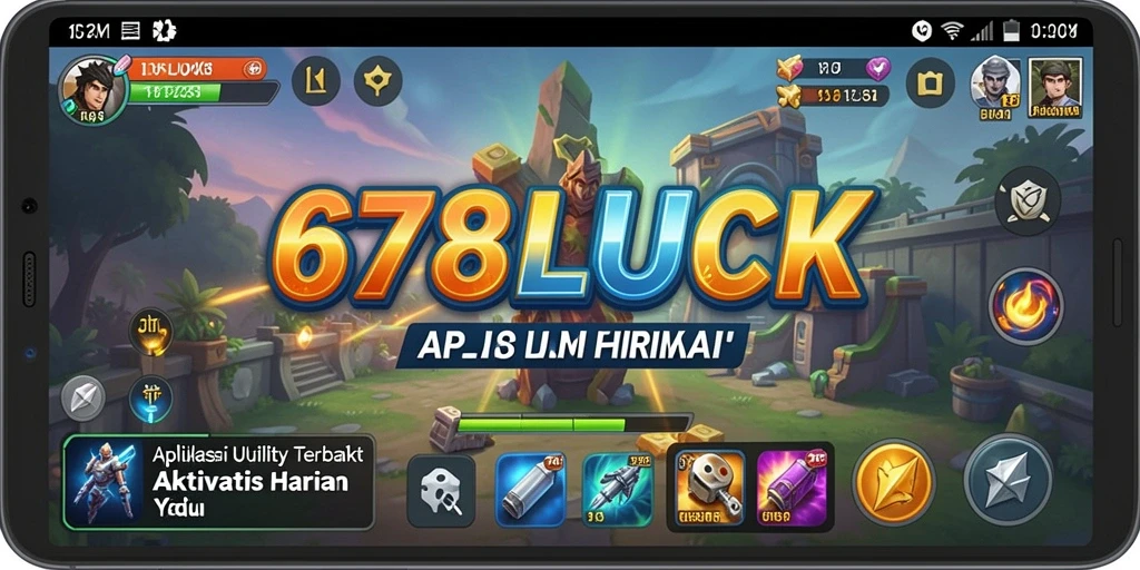 Tampilan antarmuka 678LUCK yang modern dan fungsional.