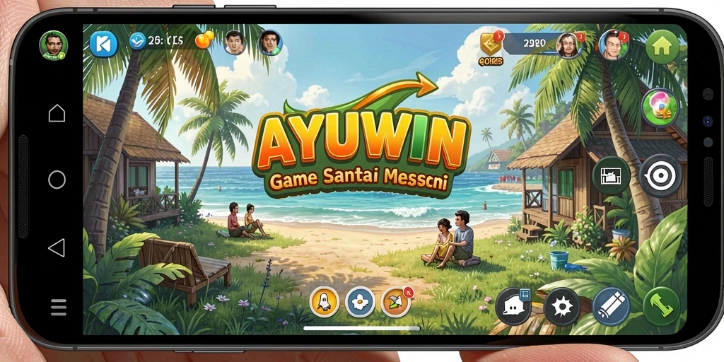 Gameplay menarik AYUWIN dengan grafis ceria dan tantangan menyenangkan.