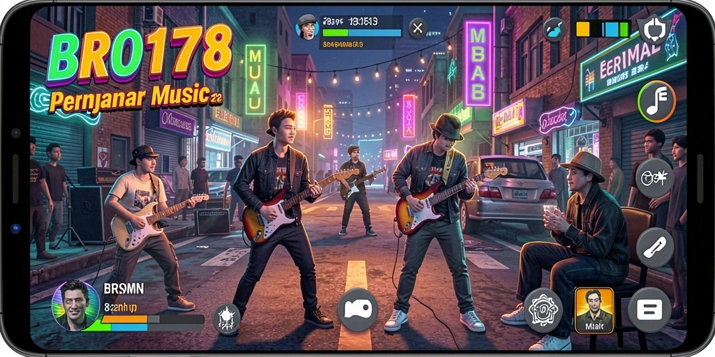Tampilan gameplay <strong>BRO178</strong> yang penuh warna dan interaktif.