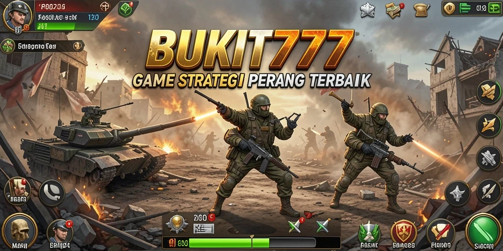Tampilan dinamis pertempuran dalam BUKIT777 yang memukau.