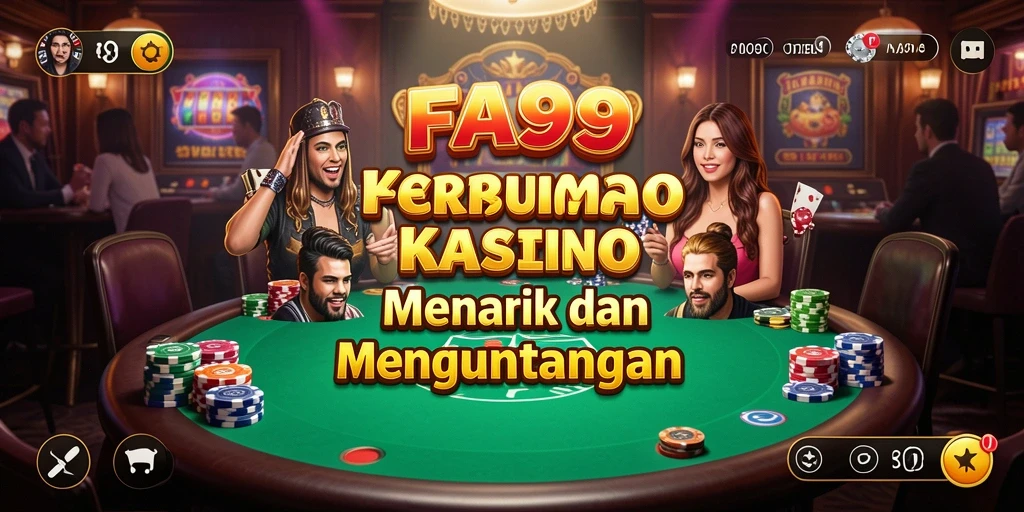 Tampilan gameplay yang menarik di FA99 dengan berbagai permainan Kasino inovatif.