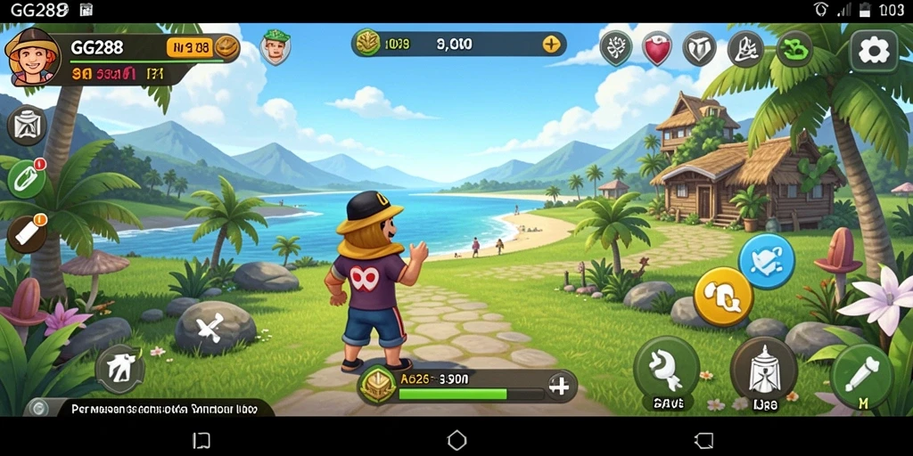 Tampilan gameplay GG288 yang seru dan penuh warna.