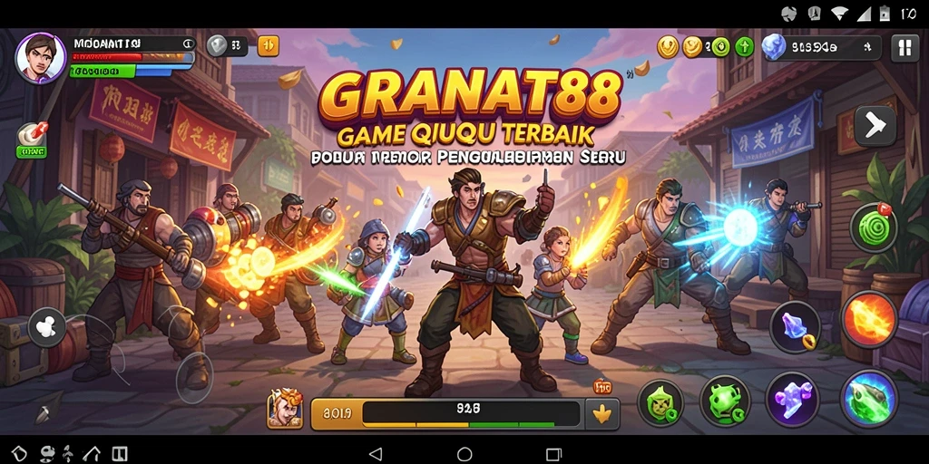 Screenshot gameplay seru QiuQiu di GRANAT88.