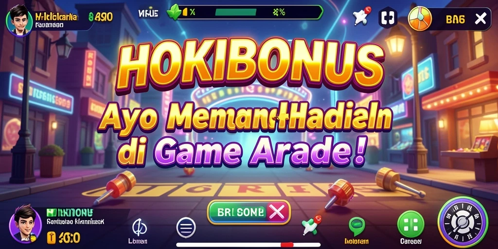 Tampilan gameplay HOKIBONUS yang seru dan penuh warna.