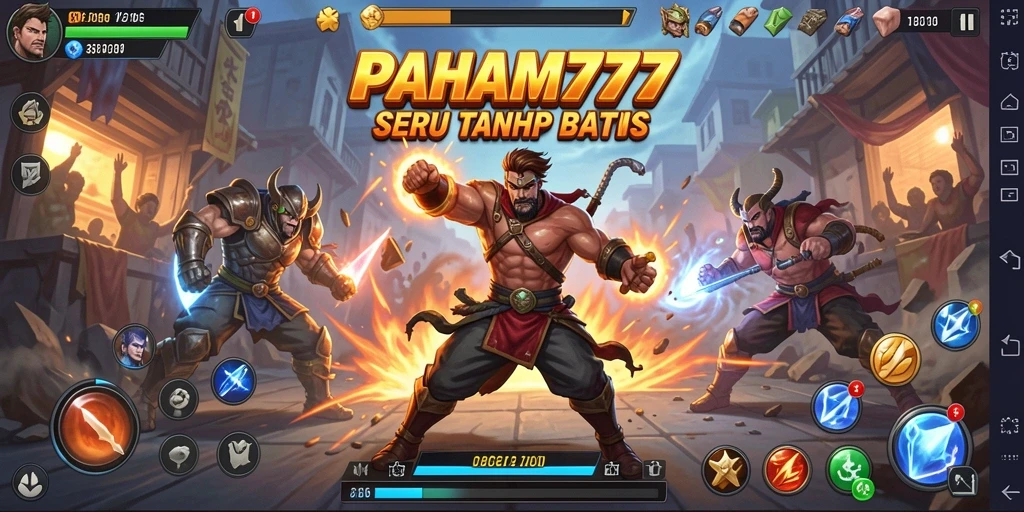 Gameplay seru dengan pertarungan mendebarkan di PAHAM777.