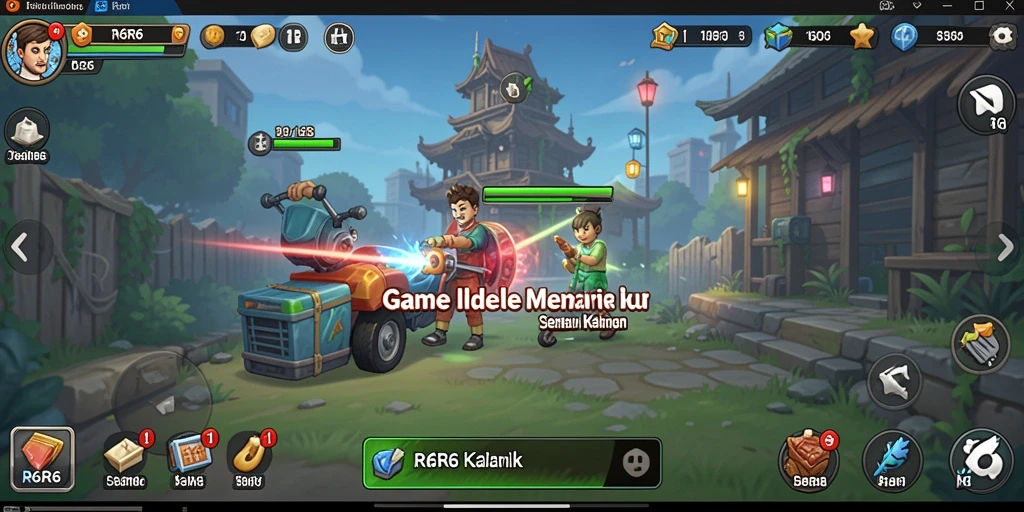 Tampilan gameplay R6R6 yang menarik dan interaktif.