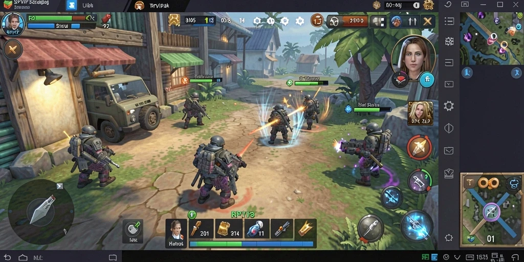 Tampilan gameplay menarik dalam RPVIP8 yang penuh strategi.