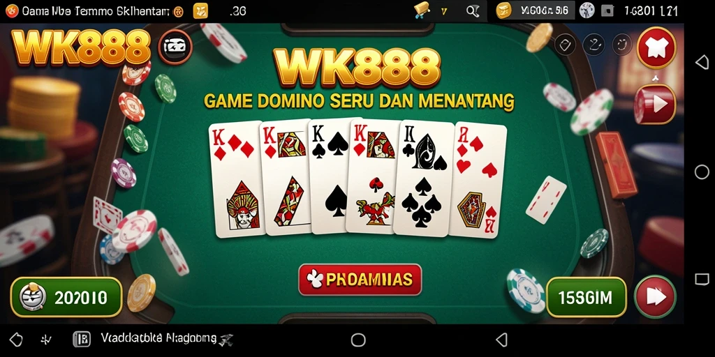 Tampilan keren dari gameplay <strong>WK888</strong> saat bertanding dengan pemain lain.