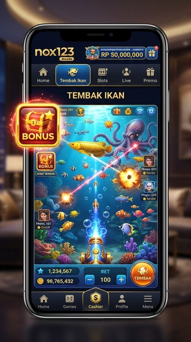 Menu kategori di nox123 memudahkan pencarian aplikasi.